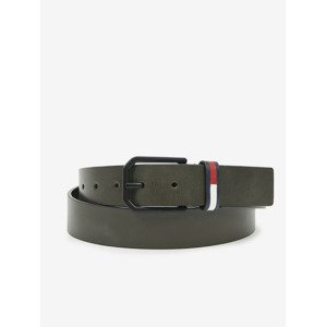 Tommy Jeans Flag Belt 3.5 Opasek Zelená