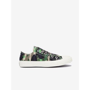 Converse Chuck Taylor All Star Archive Print On Print Ox Tenisky Zelená