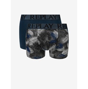 Replay Boxerky 2 ks Modrá