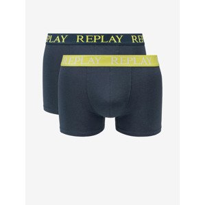 Replay Boxerky 2 ks Modrá