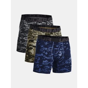 Under Armour UA CC 6in Novelty Boxerky 3 ks Čierna