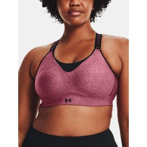 Under Armour UA Infinity High Hthr Bra-RED Podprsenka Červená