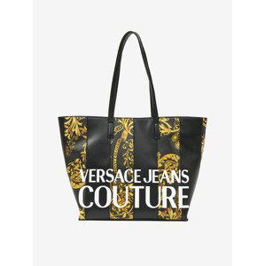 Versace Jeans Couture Stripe Patchwork Kabelka Čierna