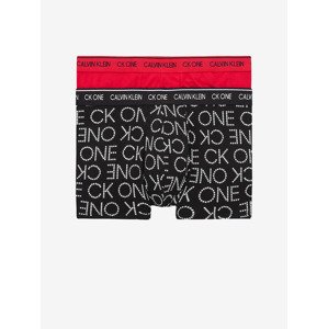 Calvin Klein Boxerky 2 ks Červená