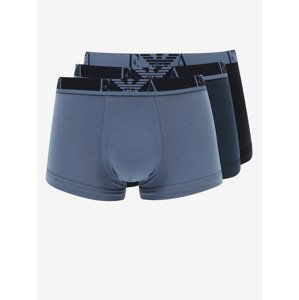 Emporio Armani Boxerky 3 ks Modrá