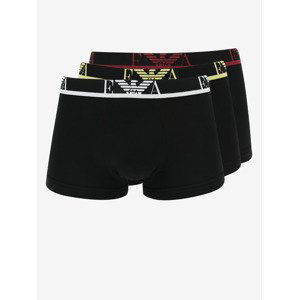 Emporio Armani Boxerky 3 ks Čierna