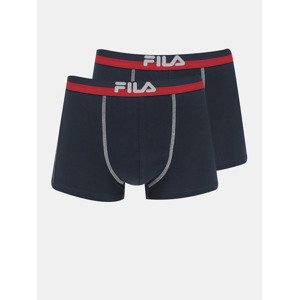 FILA Boxerky 2 ks Modrá