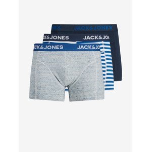 Jack & Jones Amersfoort Boxerky 3 ks Modrá