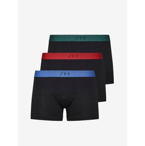 Selected Homme Poul Boxerky 3 ks Čierna