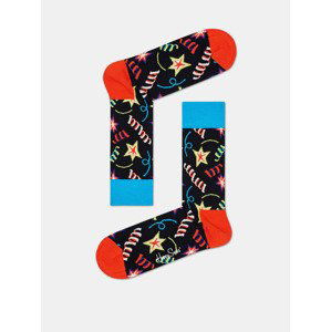 Happy Socks Happy Birthday Ponožky 3 páry Modrá