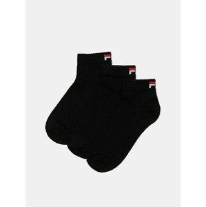 FILA Ponožky 3 páry Čierna