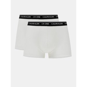 Calvin Klein Boxerky 2 ks Biela