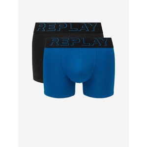 Replay Boxerky 2 ks Modrá