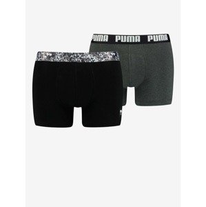 Puma Boxerky 2 ks Čierna