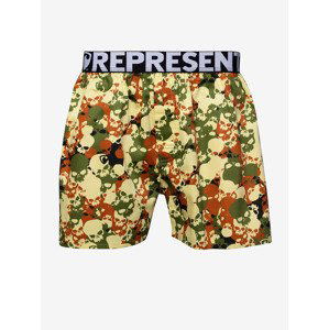 Represent Mike Skull Cammo Trenírky Žltá