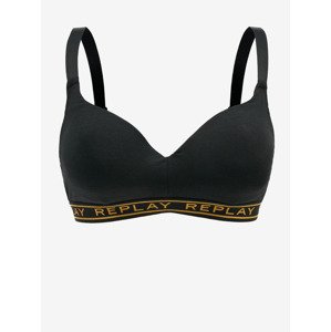 Replay Padded Bralette Donna Style Podprsenka Čierna