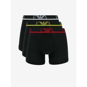 Emporio Armani Boxerky 3 ks Čierna