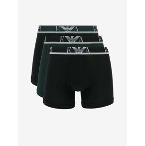 Emporio Armani Boxerky 3 ks Čierna