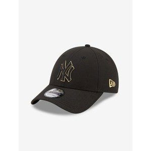 New Era New York Yankees Gold Logo 9Forty Šiltovka Čierna