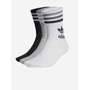 adidas Originals Ponožky 3 páry Biela