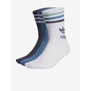 adidas Originals Ponožky 3 páry Biela