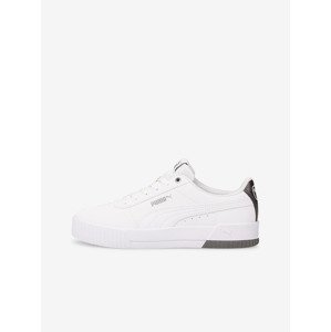 Puma Carina Raw Metallics Tenisky Biela