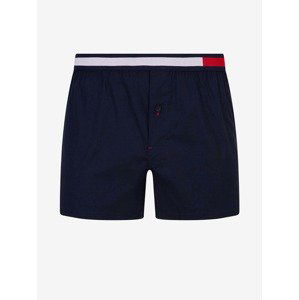 Tommy Hilfiger Woven Boxerky Modrá