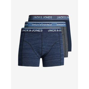 Jack & Jones Curtis Boxerky 3 ks Modrá