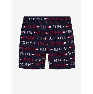 Tommy Hilfiger Woven Boxerky Modrá