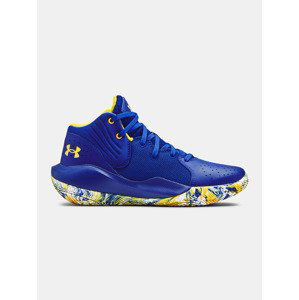 Under Armour GS Jet '21-BLU Členková obuv detská Modrá