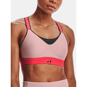 Under Armour UA Infinity High Bra Blockd Podprsenka Ružová