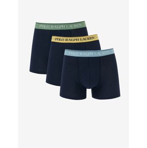 Polo Ralph Lauren Boxerky 3 ks Modrá