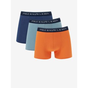 Polo Ralph Lauren Boxerky 3 ks Modrá