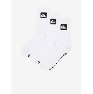 Quiksilver Ponožky 3 páry Biela