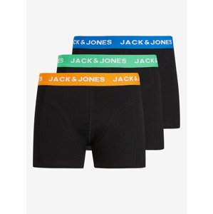 Jack & Jones Ron Boxerky 3 ks Čierna