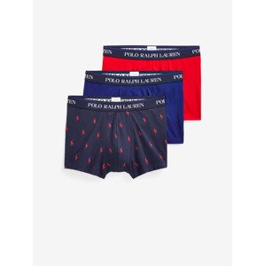 Polo Ralph Lauren Boxerky 3 ks Modrá