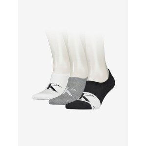 Calvin Klein Ponožky 3 páry Čierna