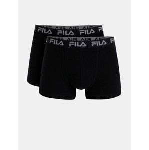 FILA Boxerky 2 ks Čierna