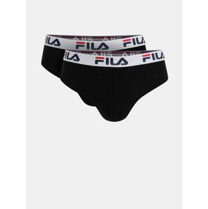 FILA Slipy 2 ks Čierna