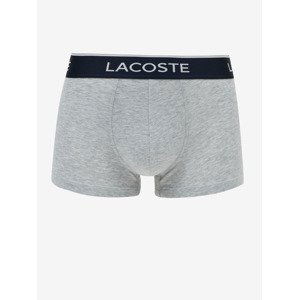 Lacoste Boxerky 3 ks Šedá