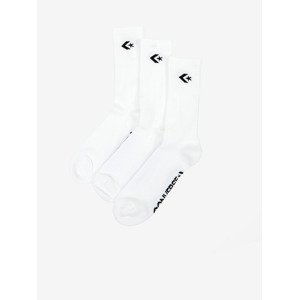 Converse Ponožky 3 páry Biela