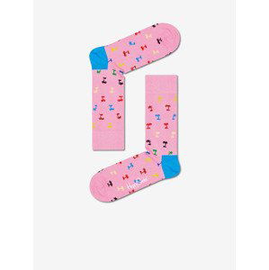 Happy Socks Palm Ponožky Ružová