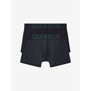 Calvin Klein Boxerky 2 ks detské Zelená