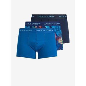 Jack & Jones Canary Boxerky 3 ks Modrá