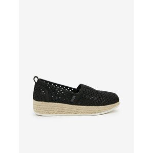 Skechers Espadrilky Čierna