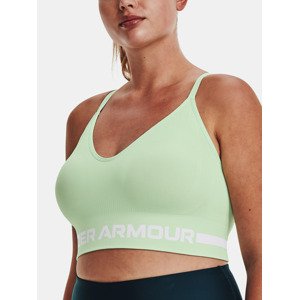 Under Armour UA Seamless Low Long Športová podprsenka Zelená