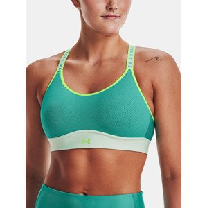 Under Armour UA Infinity Mid Bra Blocked Športová podprsenka Zelená