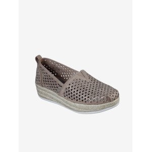 Skechers City Sparkle Espadrilky Hnedá