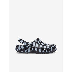 Crocs Classic Heart Print Clog Šľapky Čierna