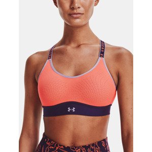 Under Armour UA Infinity Mid Bra Blocked Športová podprsenka Oranžová